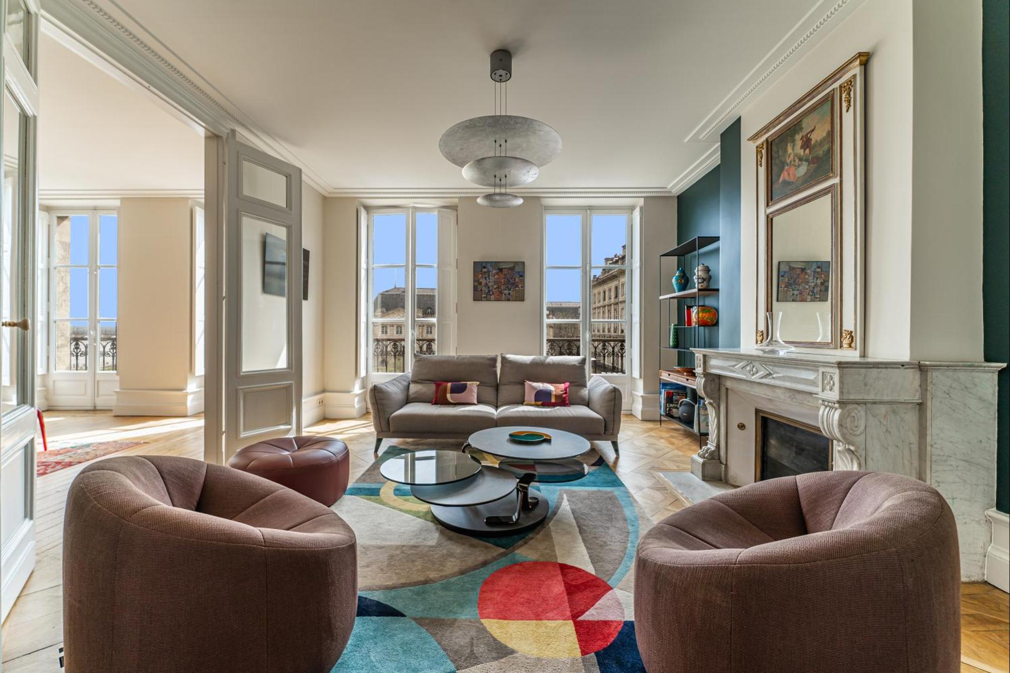 Appartement Luxe Avec Climatisation Parking Vue Exeptionnelle Μπορντό Εξωτερικό φωτογραφία